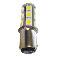 LED 1157 BA15D REPLACEMENT BULB. DOUBLE CONTACT. COOL WHITE. 0312213C