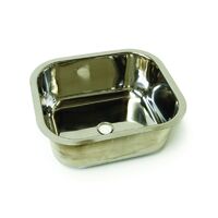 BASIN SS 315MM X 265MM 145MM DEEP STAINLESS STEEL