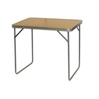 Camec Aluminium Table MDF Top,  80x60x70cm