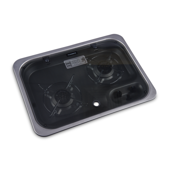 Dometic CRAMER 2 Burner Cooktop with piezo Caravan RV Camping