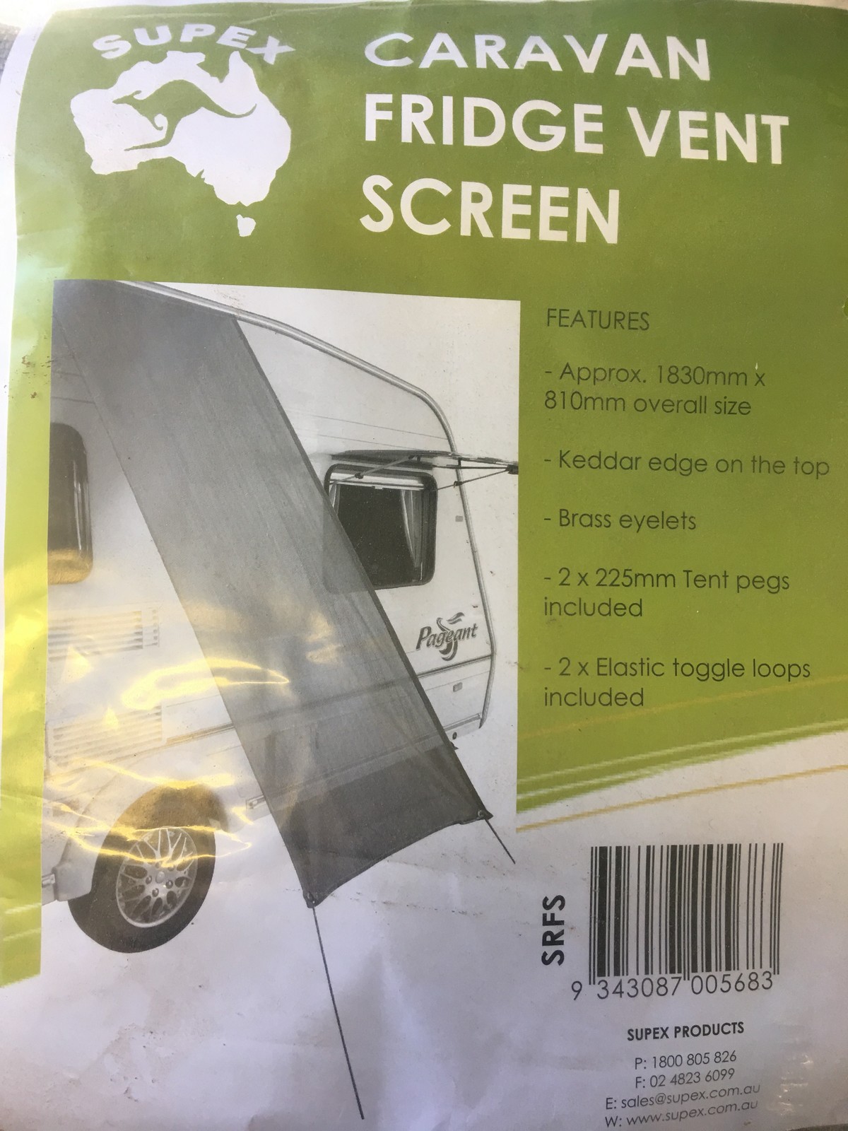 Caravan Fridge Vent Screen Caravan RV Camping