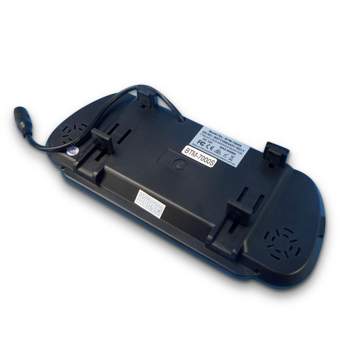 SPHERE 7" REAR MIRROR MOUNT MONITOR . BTM7000S Caravan RV Camping