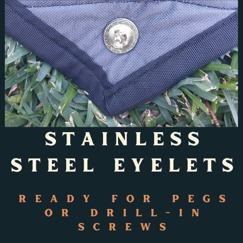 DLG Australia 610 x 240 cm Recycled Mats Black/Grey with Bag DLG