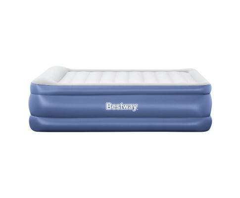 Bestway Queen Air Bed Inflatable Mattress Sleeping Mat Battery Built in Pump