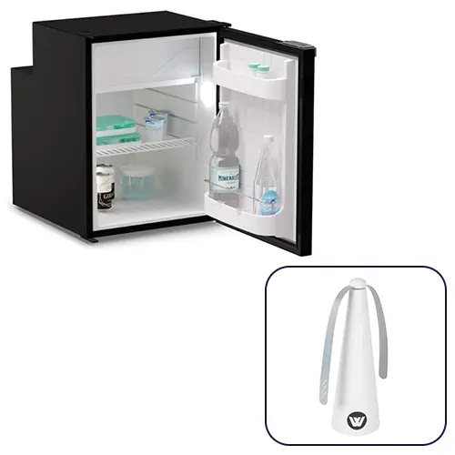 Vitrifrigo C90I DX 90 Litre 12/24V Fridge Freezer with Chromelock