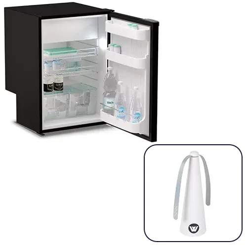 Vitrifrigo C115I 115 Litre 12/24V Right Hand Fridge Freezer with Chromelock
