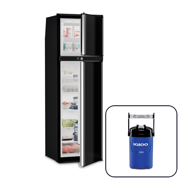 Dometic RUC 8508X 216 Litre Dual Hinge Compressor Fridge & Freezer 