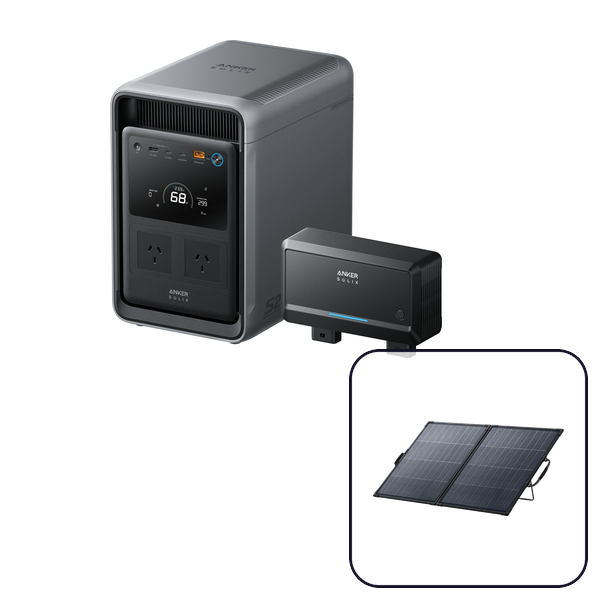 Anker SOLIX S2000 Portable Power Station and Alternator Charger
