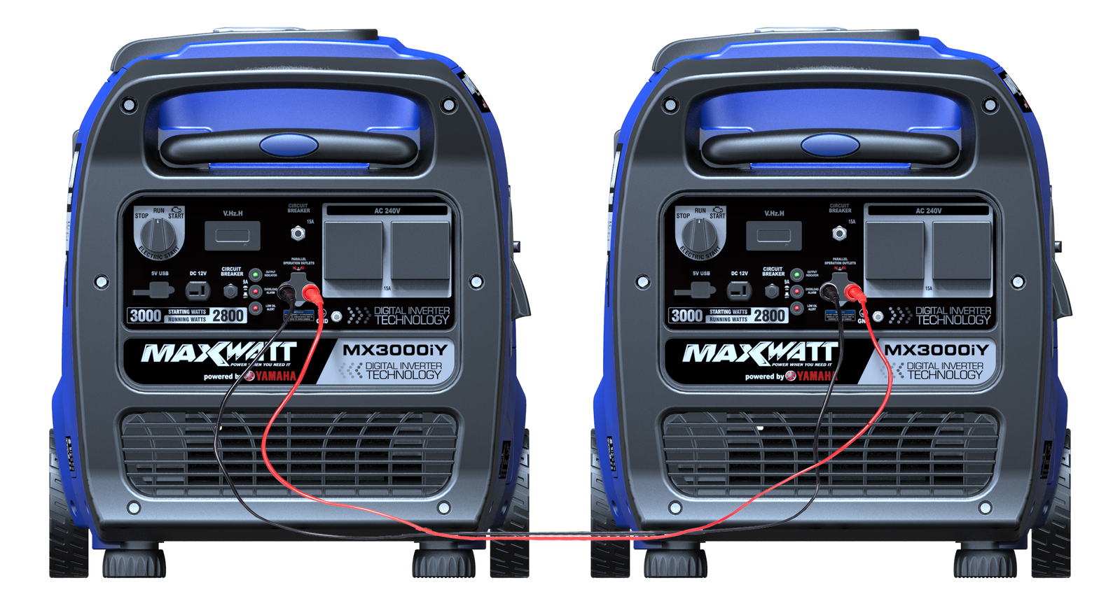 MaxWatt 3000W Yamaha Petrol Inverter Generator