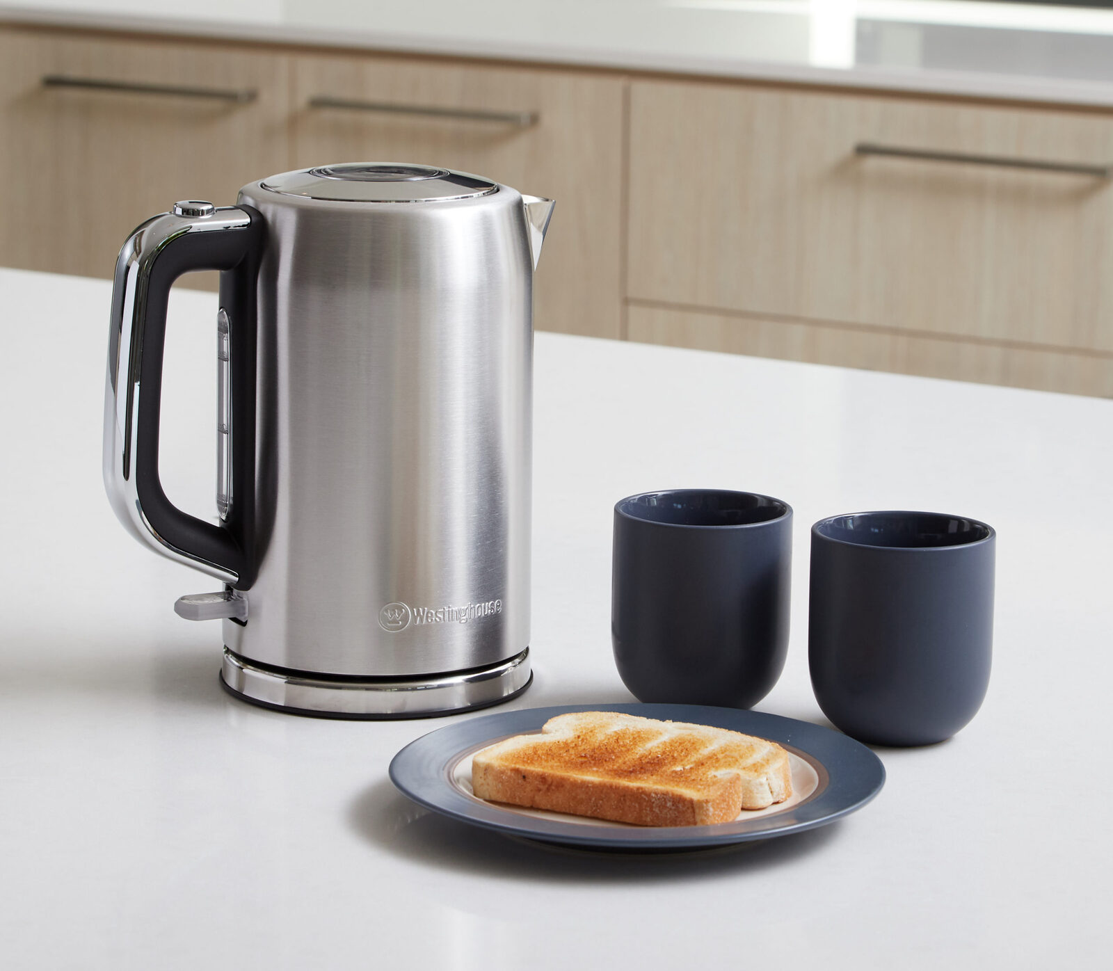 Westinghouse 1.7 Litre Stainless Steel Kettle Westinghouse Caravan