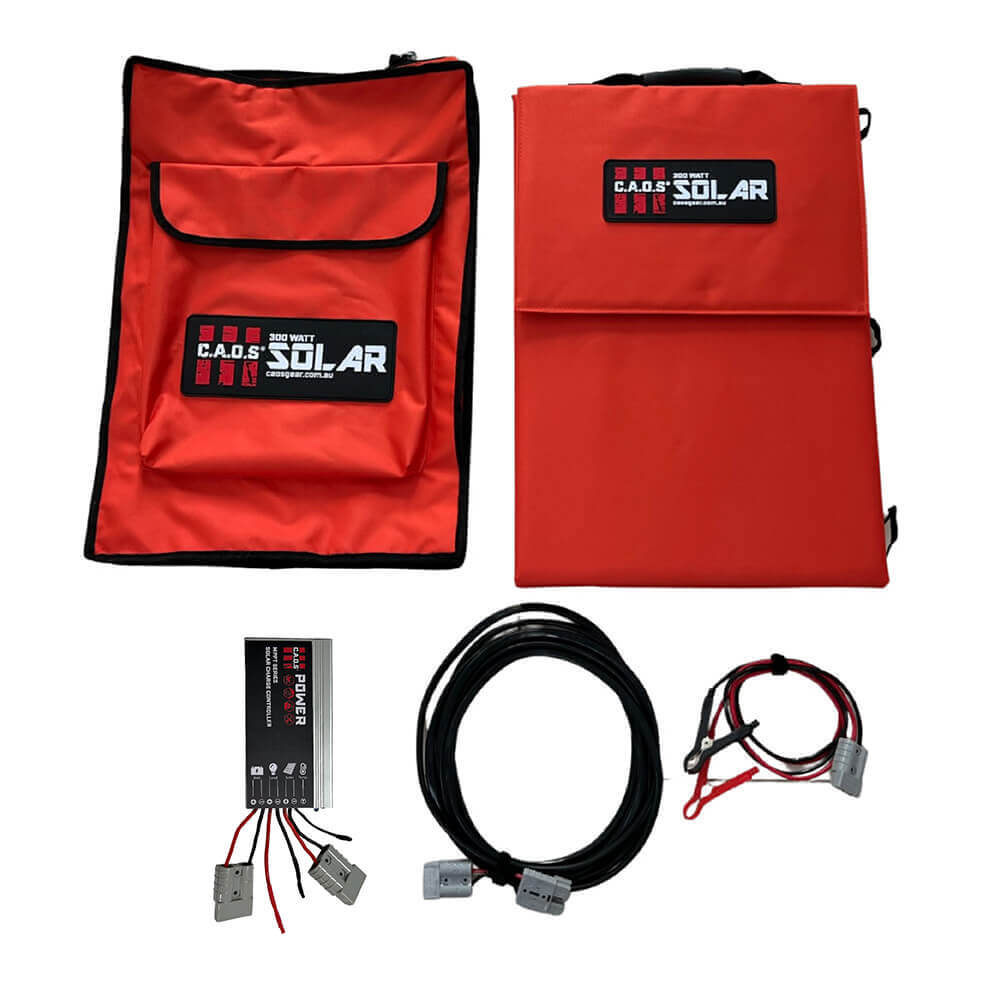 CAOS SOLAR 300W Solar Blanket with Bag CAOS Caravan RV Camping