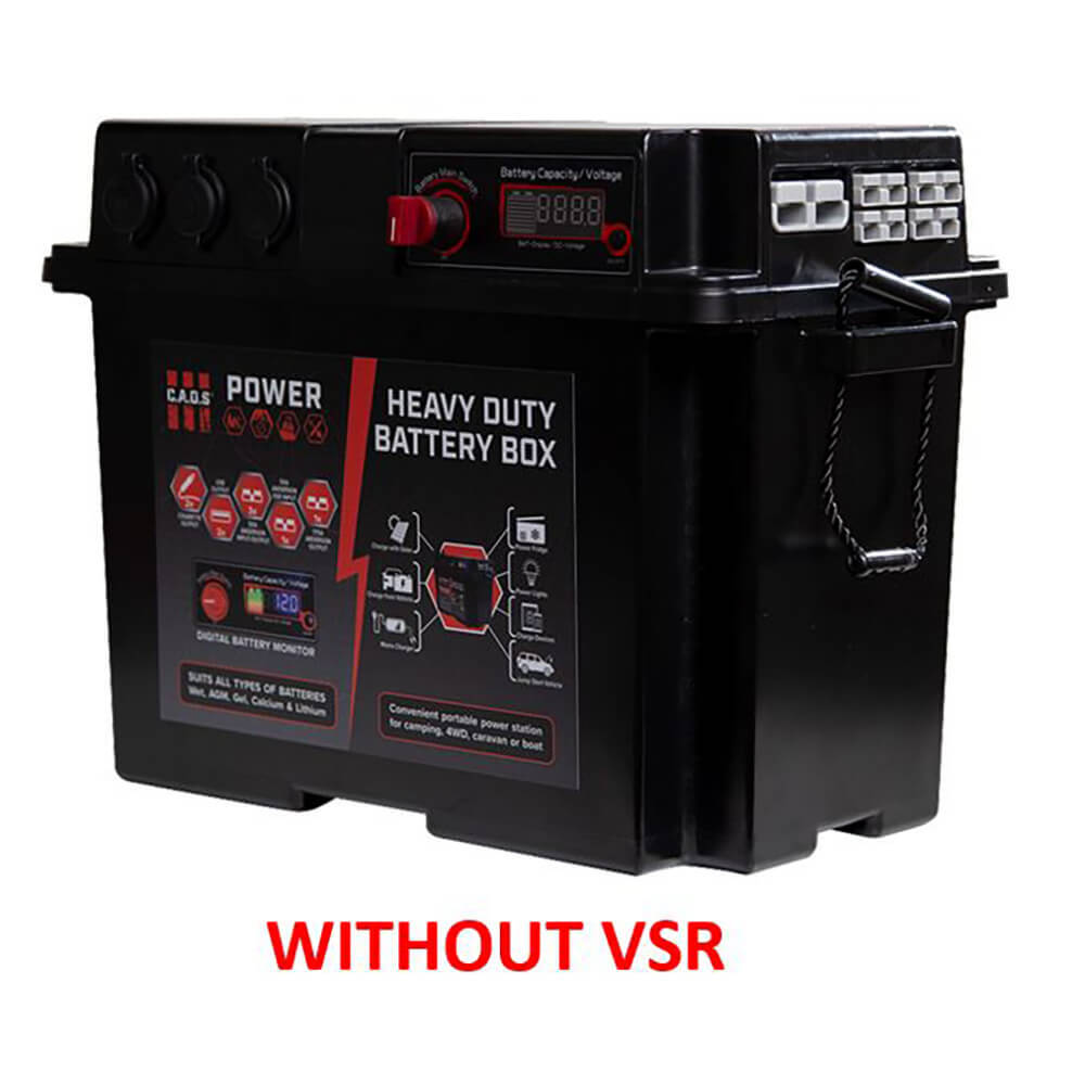 CAOS 200W Solar Blanket + HD Battery Box Bundle with 50amp Anderson