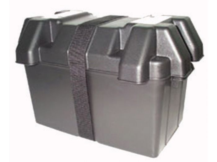 BATT BOX STD WITH LID & STRAP W180 X L275 X H200