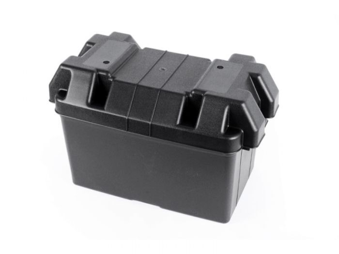 BATT BOX LGE WITH LID & STRAP W185 X L325 X H200