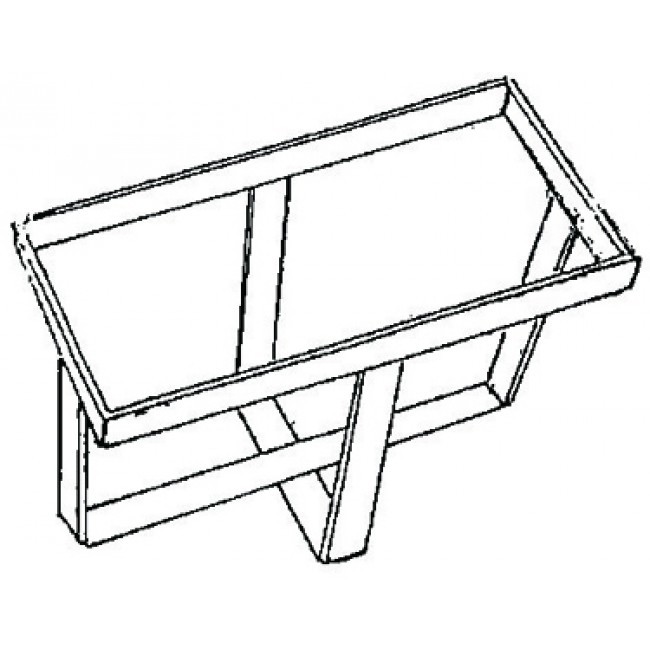 JERRY CAN HOLDER - PLATED