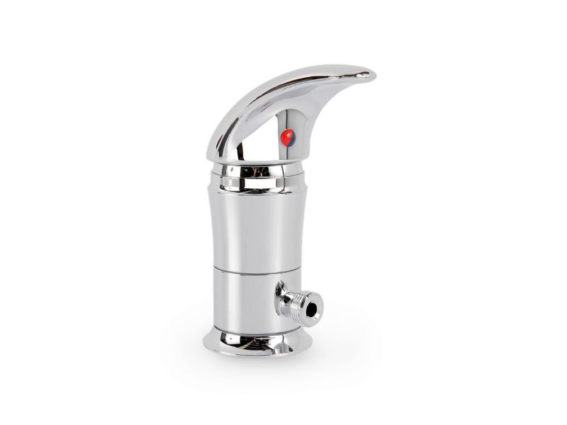 MI4001 SHOWER MIXER ONLY CHRME 36-C SOLID HANDLE