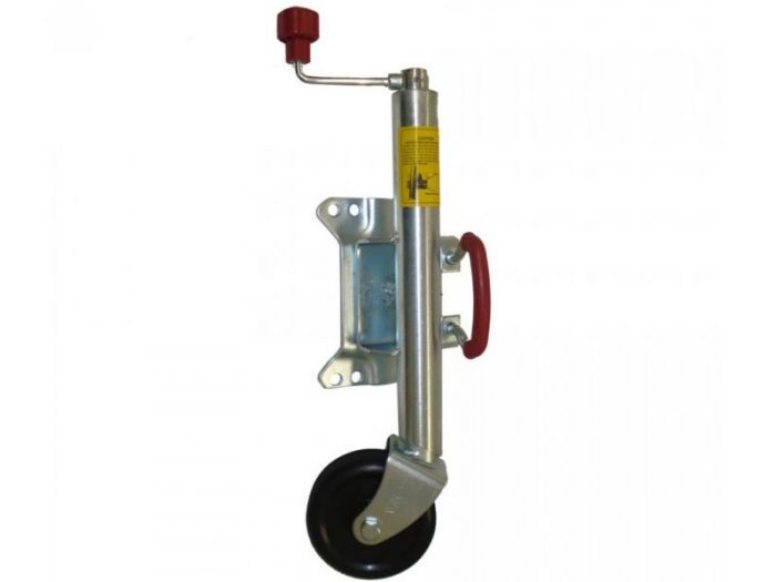 JOCKEY WHEEL 6IN W LGE SWIVEL WITH LARGE SWIVEL PLATE