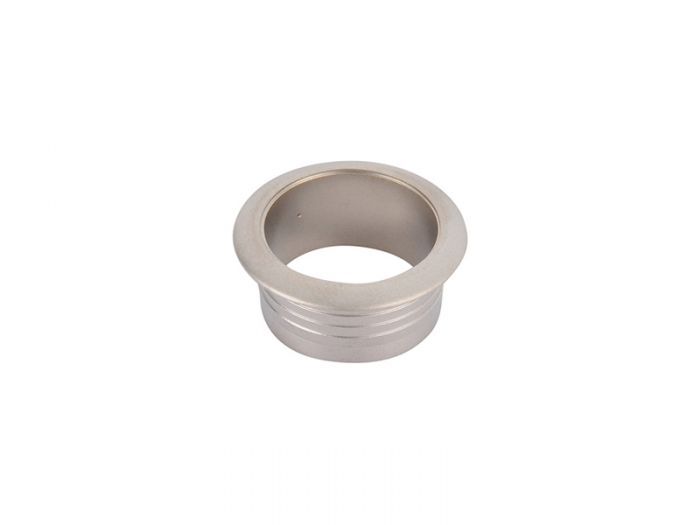 ROSETTE NICKEL PLATED 19MM MATT NICKEL PLATED