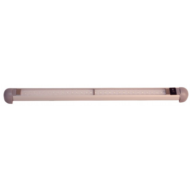 12V STRIP LIGHT 30-LED .20AMP SILVER/GREY WITH SWITCH