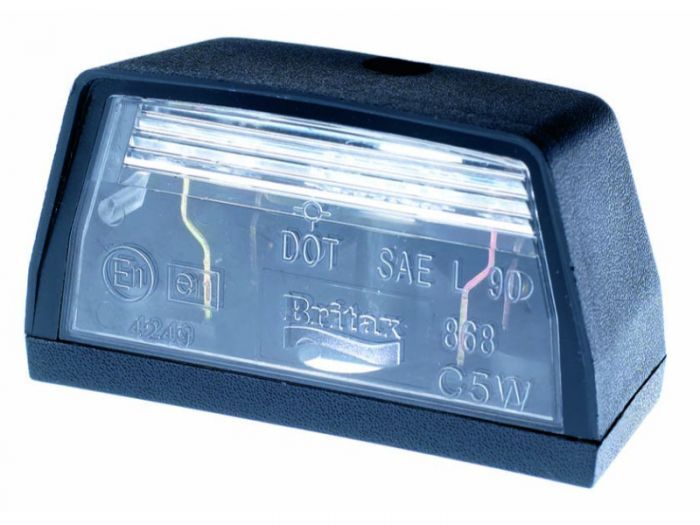 AUTO LIGHT NO. PLATE BRITAX 868-00