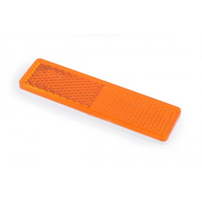 REFLECTOR STICK ON 22X85 AMBER ADR APPROVED