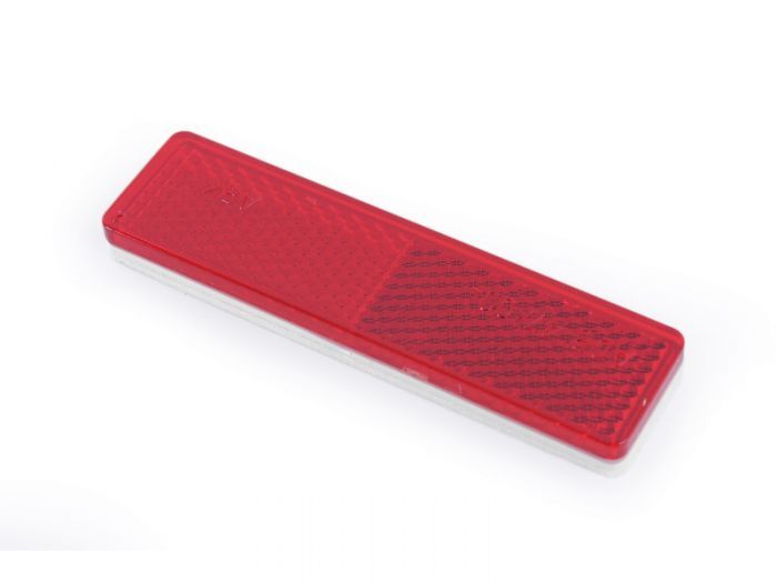 REFLECTOR STICK ON 22X85 RED ADR APPROVED
