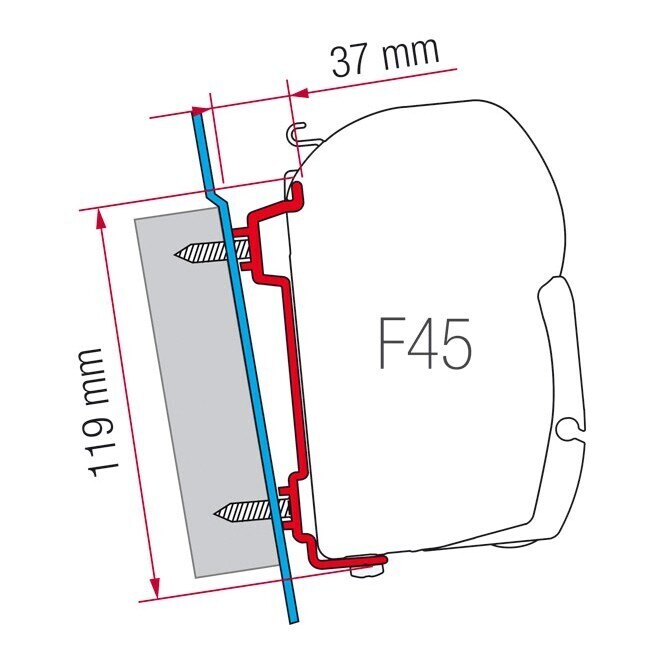 FIAMMA SPRINTR/TRANSIT FIT KIT 98655-741