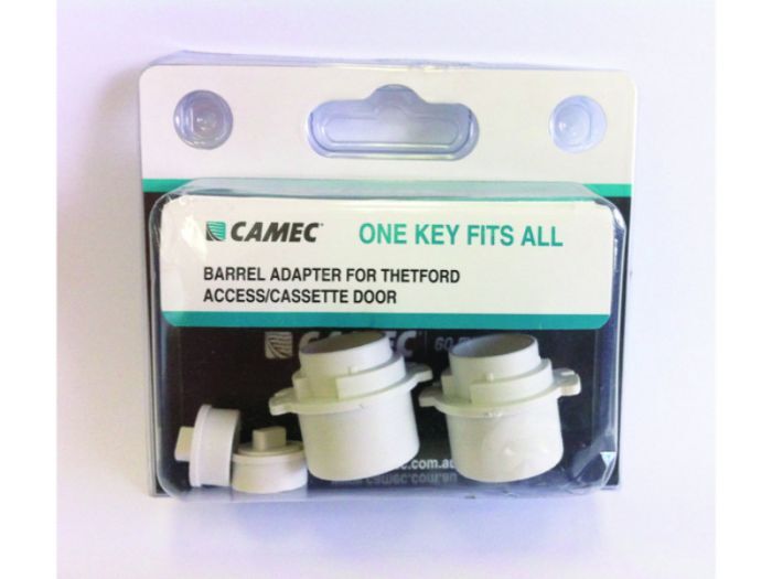 1 KEY FITS ALL BARREL ADAPTOR THETFORD ACCESS/CASS DOOR PK/2