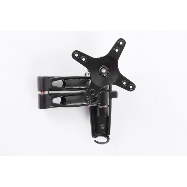 RV MEDIA LCD TV MOUNT 2 ARM BLACK 15KG 400MM EXT W/2 BASES