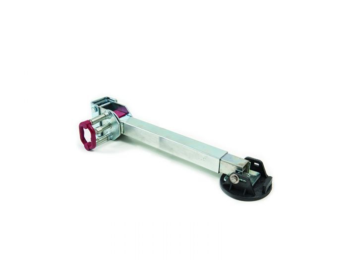 LEG DROP DOWN 840MM L ALKO C/W PLATE USE HEX HANDLE