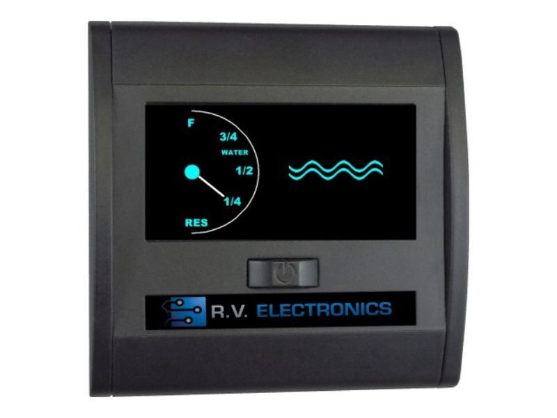 SINGLE WATER TANK GAUGE LCD BACKLIT NO SENDER PROBE
