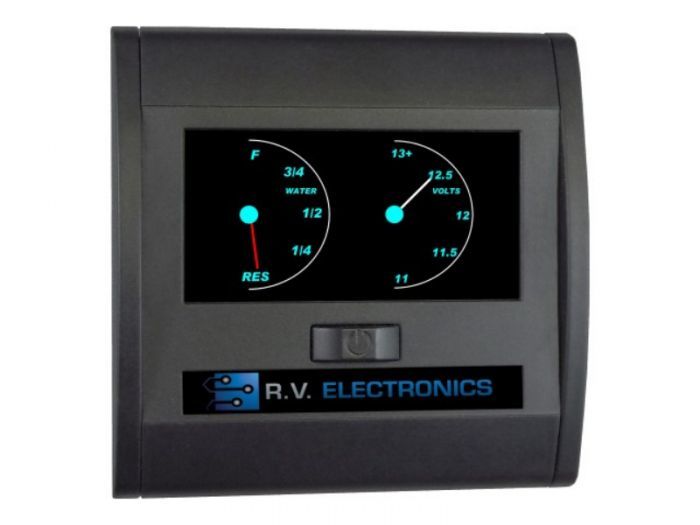 RV Electronics LCD Single Water Level & 1 Battery Gauge