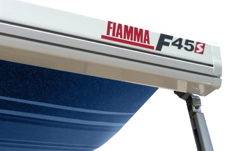 Fiamma F45 S Awning Polar White 4.0M Royal Blue