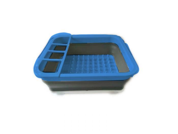 COLLAPSIBLE SINK  DRAINER BLUE