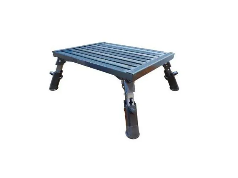 Camec Adjustable Metal Portable Step