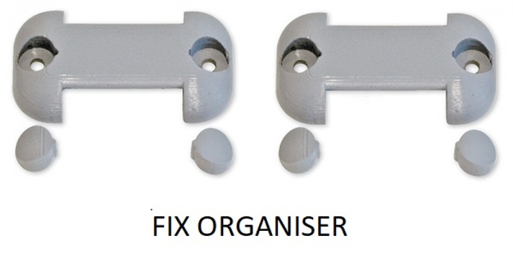 Fiamma FIX Organiser, Ladder retainers - 98655-163