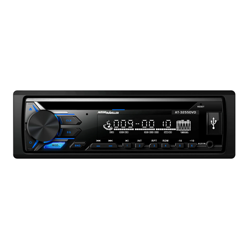 Aussie Traveller Audio Head Unit, Single DIN DVD