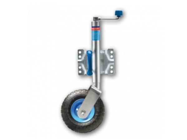 ARK 10" Pneumatic Jockey Wheel U-bolt Swivel