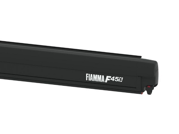 Fiamma F45 S Awning Deep Black 4.5m Black Royal Grey