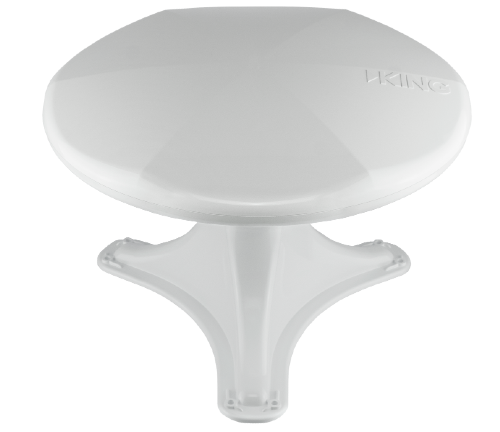 King OmniPro Antenna White Roof Mount Digital HDTV
