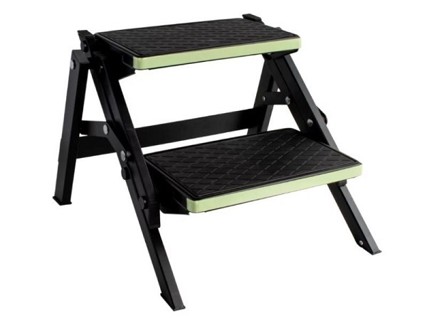 Camec Black Two Stage Aluminium Step