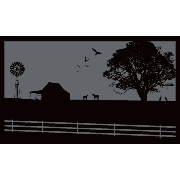Camping Mat Warehouse 4x2.4m Country Grey Recycled Mat