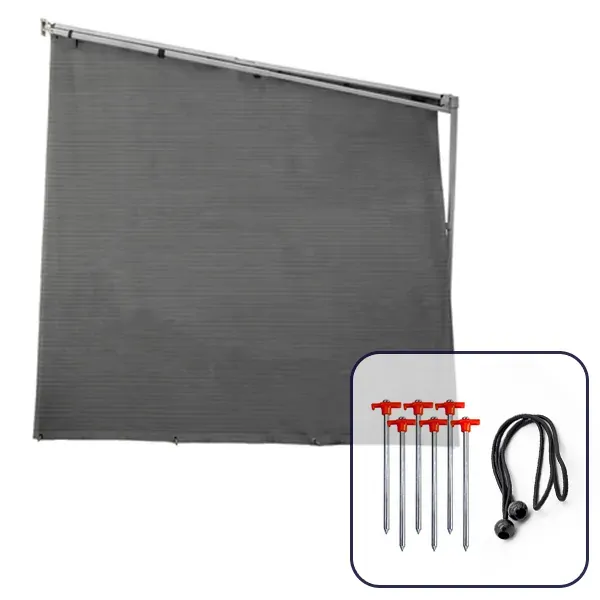 Aussie Traveller Sunblocker End Wall for Full Height Caravan