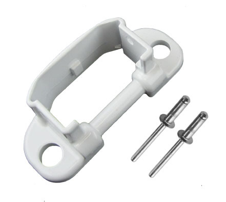 CAREFREE WHITE CAR PORT FOOT FOR MAIN INNER ARM. 901020W