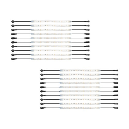 Aussie Traveller 10 Bar LED Strip Light Kit, 2 Pack