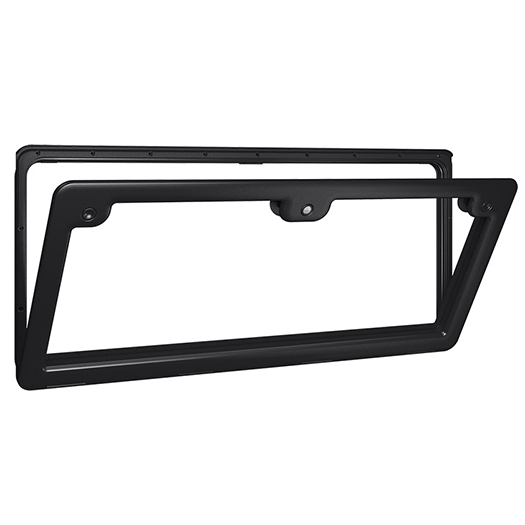 Thetford service door, no. 6, black