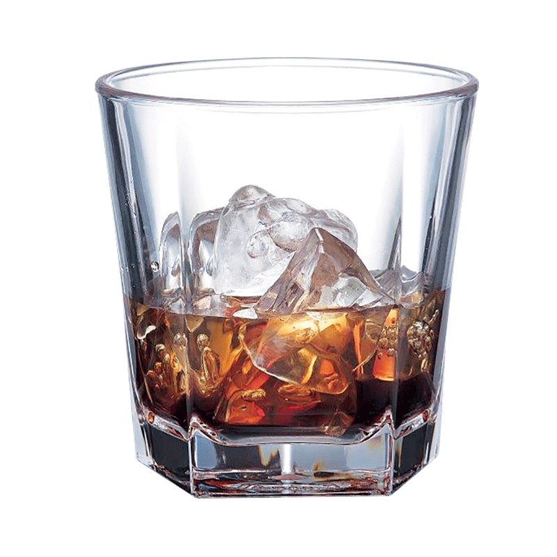 POLYSAFE POLYCARBONATE GLASS DOUBLE JASPER TUMBLER 375ML. PS-29