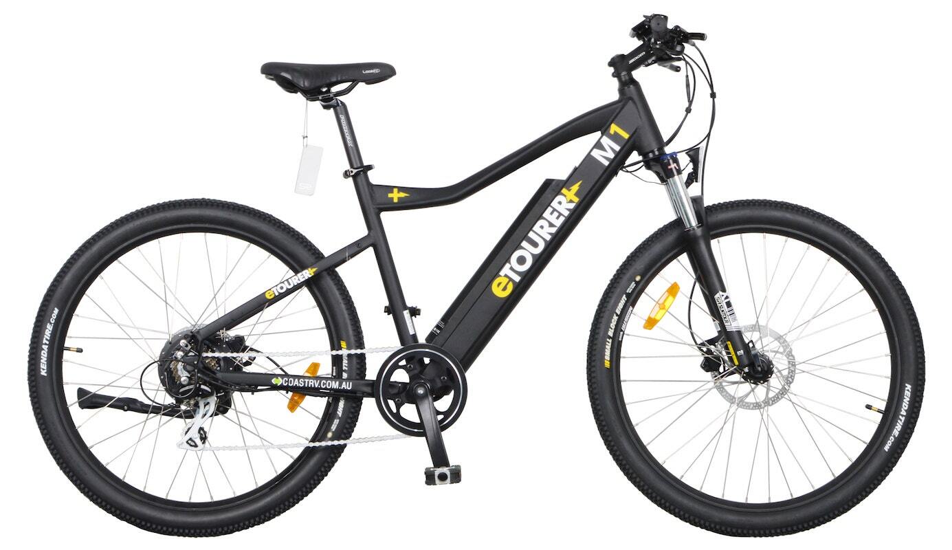 Etourer M1 E-Bike MTB Model - Mattline Black.TDB05Z