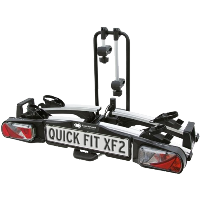 Quick Fit XF2 Folding Bike Rack - 60KG Cap - 1250mm Wheel Base.