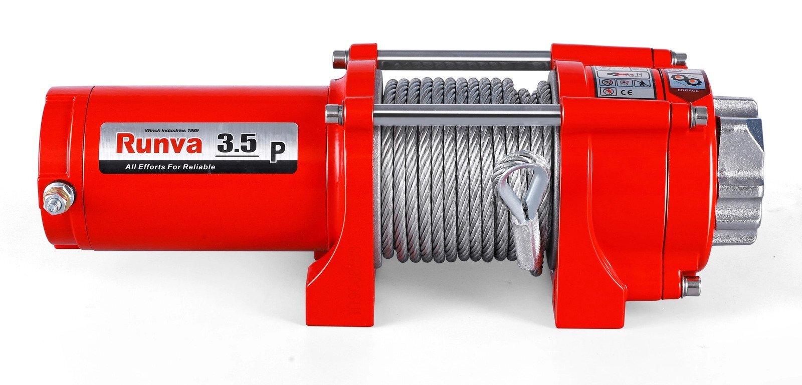 Runva 3.5P Winch with Steel Cable